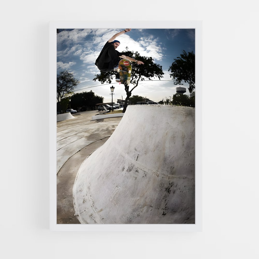 Poster Trick Master – affiche Skateboard (vue 3)
